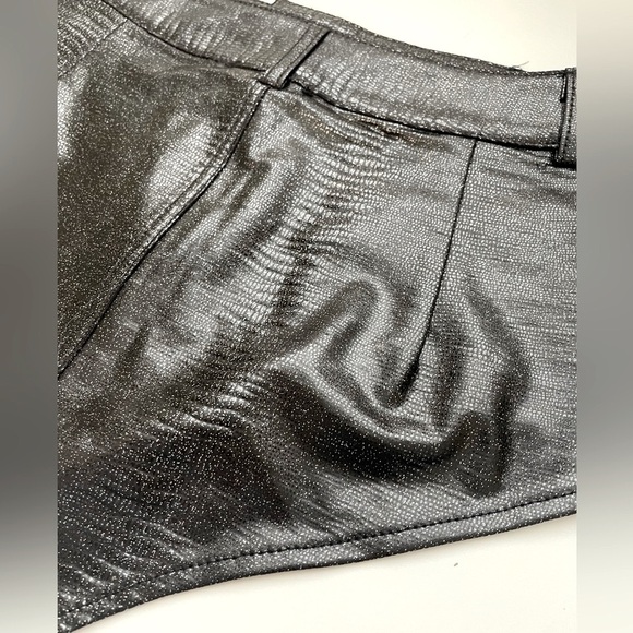 NWOT Shiny Black High-Waisted Panty - Picture 6 of 12